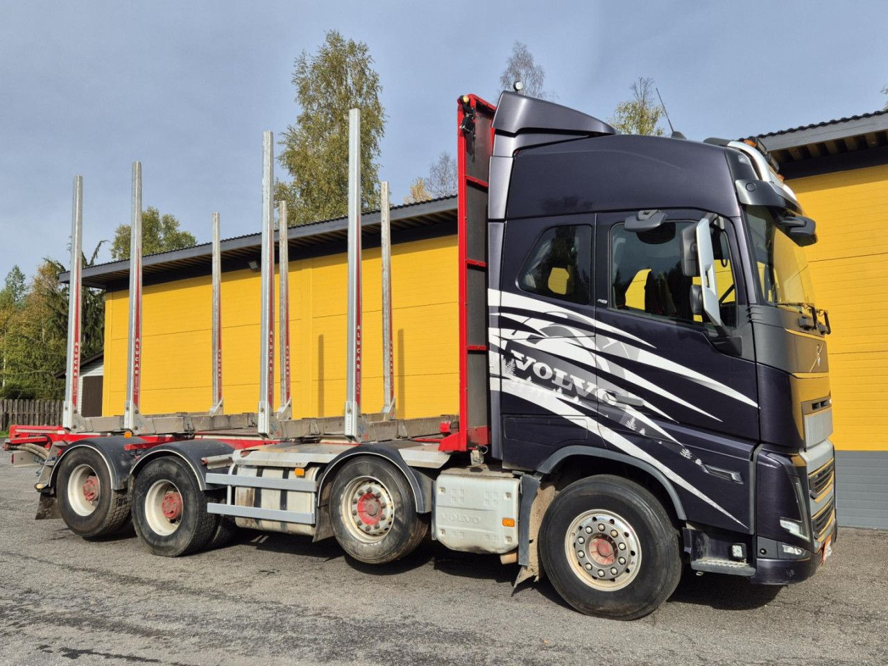 VOLVO FH 750 8x4 / 2 lifted axles / timber truck - Tømmerbil: billede 3 VOLVO FH 750 8x4 / 2 lifted axles / timber truck - Tømmerbil: billede 3