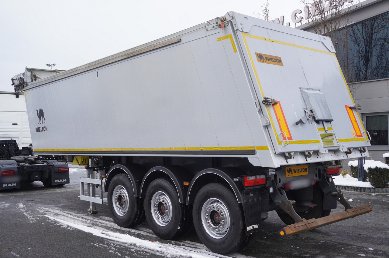 WIELTON NW-3 / weight 6.2 t / capacity 38m3 / Electrically folded roof / Teflon / 20 units, 2022 - Tipvogn sættevogn: billede 4 WIELTON NW-3 / weight 6.2 t / capacity 38m3 / Electrically folded roof / Teflon / 20 units, 2022 - Tipvogn sættevogn: billede 4
