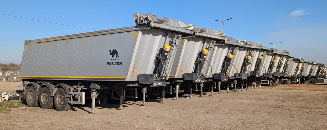 WIELTON NW-3 / weight 6.2 t / capacity 38m3 / Electrically folded roof / Teflon / 20 units, 2022 - Tipvogn sættevogn: billede 2 WIELTON NW-3 / weight 6.2 t / capacity 38m3 / Electrically folded roof / Teflon / 20 units, 2022 - Tipvogn sættevogn: billede 2