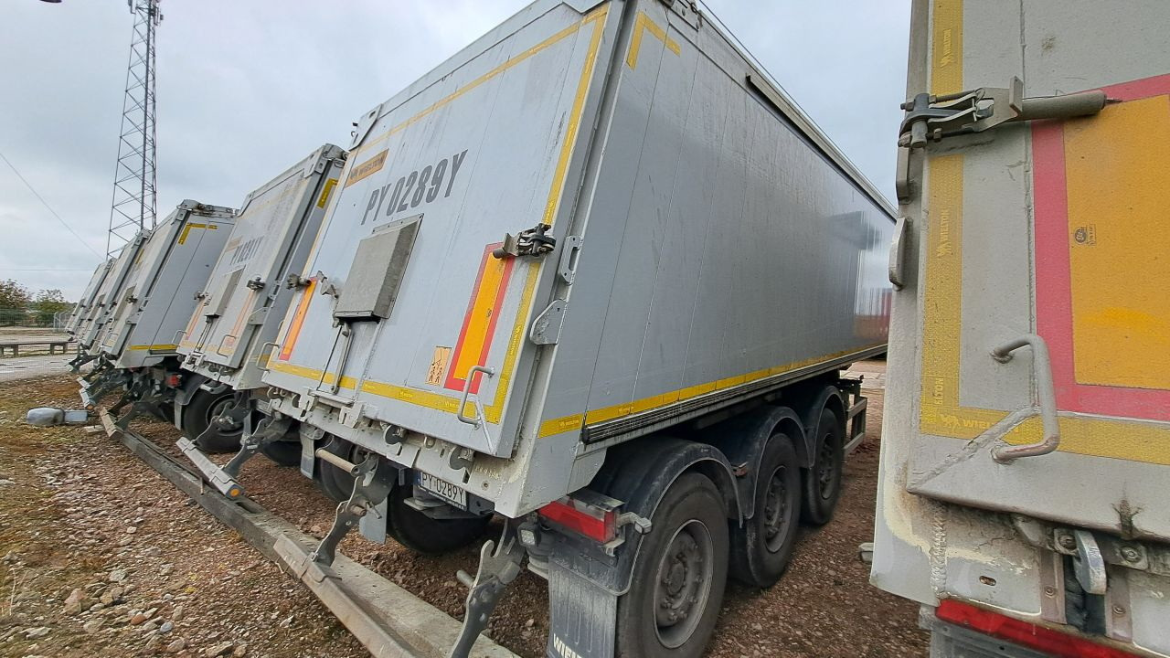 WIELTON NW-3 / weight 6.2 t / capacity 38m3 / Electrically folded roof / Teflon / 20 units, 2022 - Tipvogn sættevogn: billede 3 WIELTON NW-3 / weight 6.2 t / capacity 38m3 / Electrically folded roof / Teflon / 20 units, 2022 - Tipvogn sættevogn: billede 3