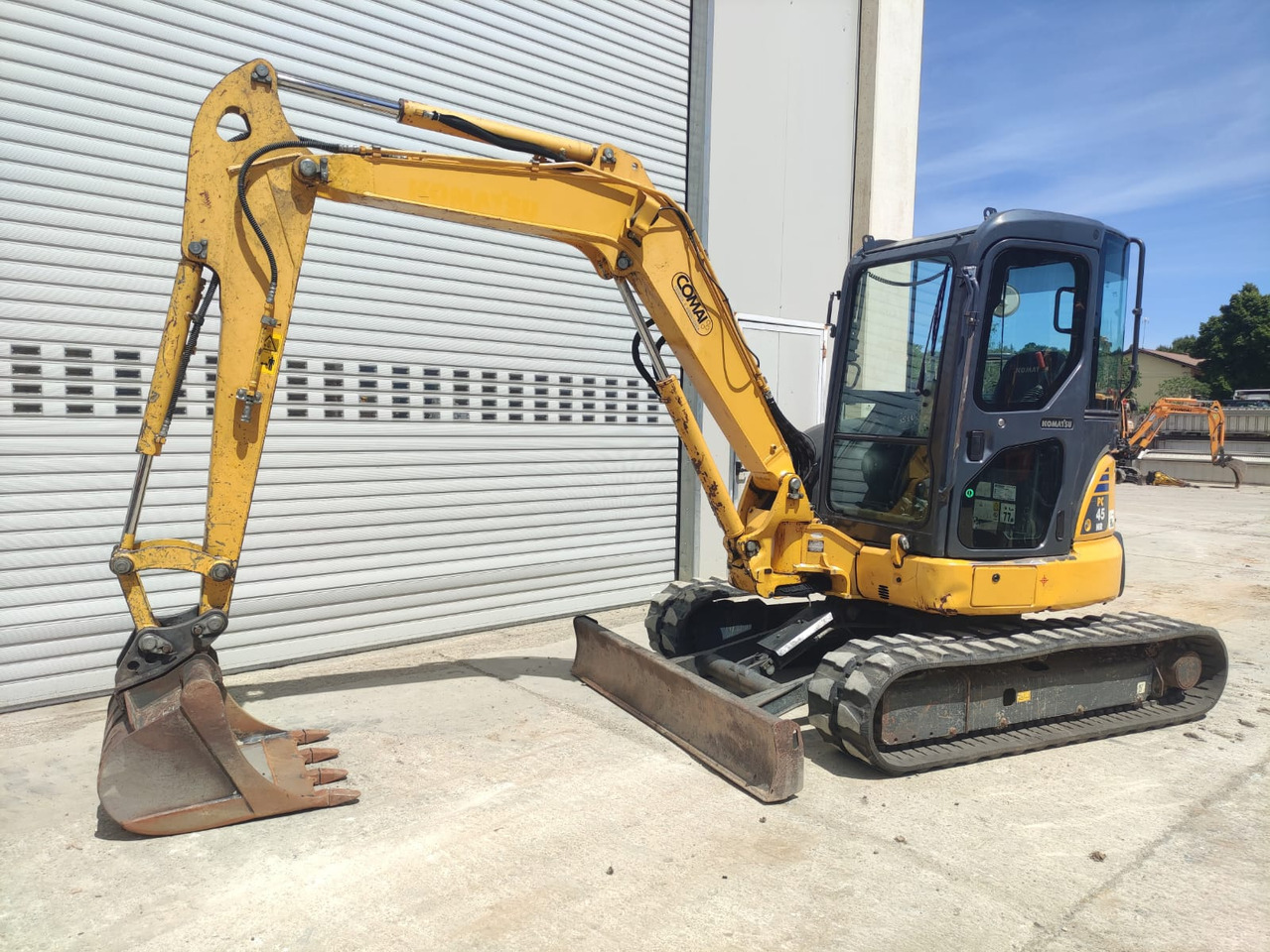 KOMATSU PC45MR-3 - Minigravemaskine: billede 1 KOMATSU PC45MR-3 - Minigravemaskine: billede 1