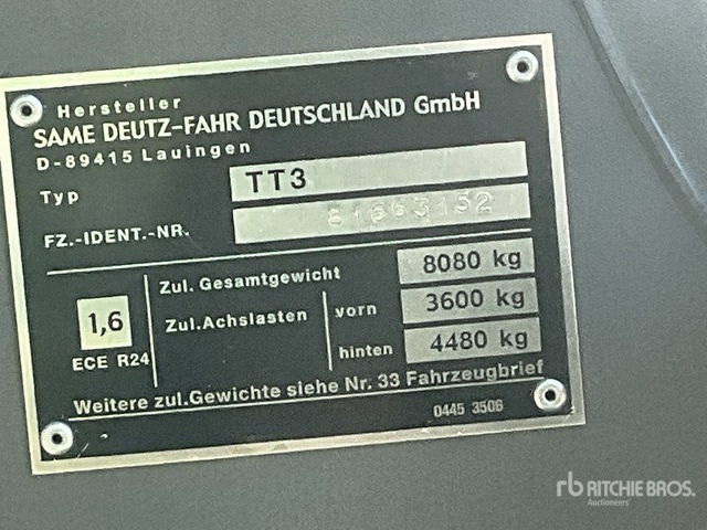 2008 Deutz-Fahr Agrotron 150 4WD Tractor - Traktor: billede 3 2008 Deutz-Fahr Agrotron 150 4WD Tractor - Traktor: billede 3