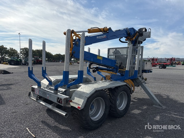 2012 Binderberger RW14 T/A Log Trailer - Skovvogn: billede 3 2012 Binderberger RW14 T/A Log Trailer - Skovvogn: billede 3