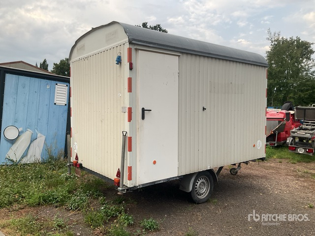 2012 Warrlich 3,50/80/KM/H S/A Enclosed Trailer - Skur container, Anhænger: billede 3 2012 Warrlich 3,50/80/KM/H S/A Enclosed Trailer - Skur container, Anhænger: billede 3
