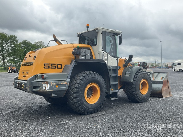 2014 Liebherr L 550 Wheel Loader - Gummihjulslæsser: billede 3 2014 Liebherr L 550 Wheel Loader - Gummihjulslæsser: billede 3