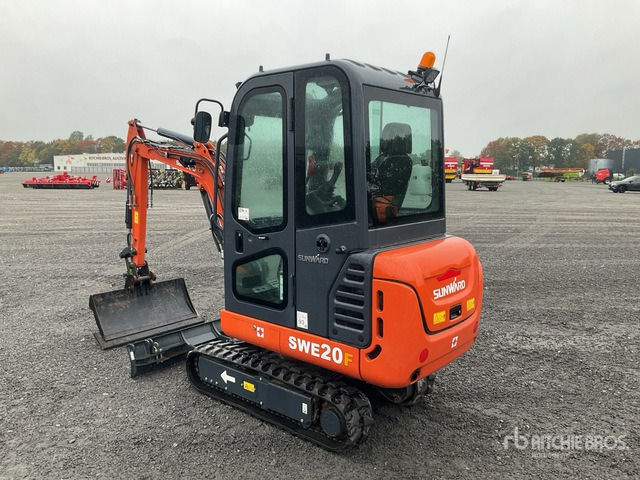 2024 Sunward SWE20F Mini Excavator: <6.6t - Minigravemaskine: billede 3 2024 Sunward SWE20F Mini Excavator: <6.6t - Minigravemaskine: billede 3