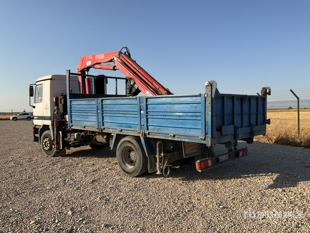 1999 Mercedes-Benz Actros 1831 LS Fassi F150 Articulated Boom on 4x2 Dump Truck with Crane - Tipvogn lastbil, Lastbil med kran: billede 3 1999 Mercedes-Benz Actros 1831 LS Fassi F150 Articulated Boom on 4x2 Dump Truck with Crane - Tipvogn lastbil, Lastbil med kran: billede 3