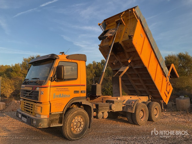 2002 Volvo FM12-380 6x4 T/A Dump Truck - Tipvogn lastbil: billede 3 2002 Volvo FM12-380 6x4 T/A Dump Truck - Tipvogn lastbil: billede 3