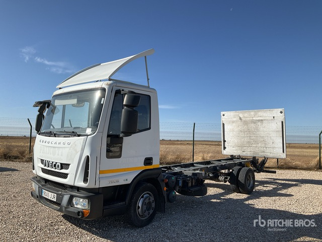 2012 Iveco Eurocargo 75E18 4x2 Cab and Chassis - Lastbil chassis: billede 1 2012 Iveco Eurocargo 75E18 4x2 Cab and Chassis - Lastbil chassis: billede 1