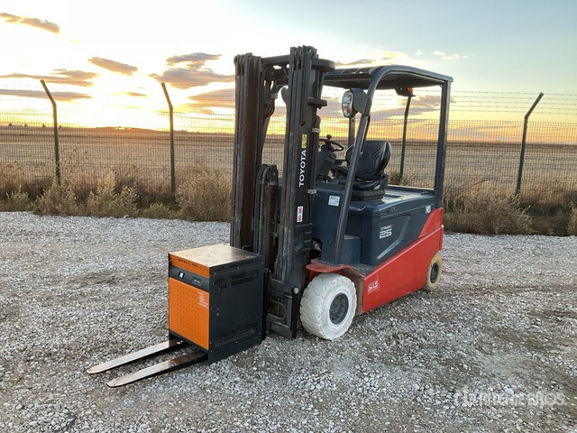 2013 Toyota 8FBMT25 Electric Forklift - El gaffeltruck: billede 1 2013 Toyota 8FBMT25 Electric Forklift - El gaffeltruck: billede 1
