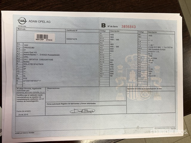 2015 Opel Mokka Automobile - Bil: billede 2 2015 Opel Mokka Automobile - Bil: billede 2