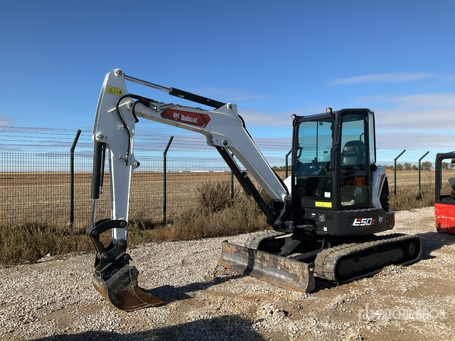 2022 Bobcat E50Z Long-Arm Mini Excavator: <6.6t - Minigravemaskine: billede 1 2022 Bobcat E50Z Long-Arm Mini Excavator: <6.6t - Minigravemaskine: billede 1