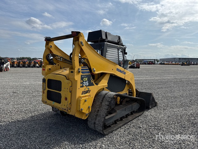 2009 Komatsu CK35 High Flow Compact Track Loader - Skridstyret minilæsser på bånd: billede 3 2009 Komatsu CK35 High Flow Compact Track Loader - Skridstyret minilæsser på bånd: billede 3