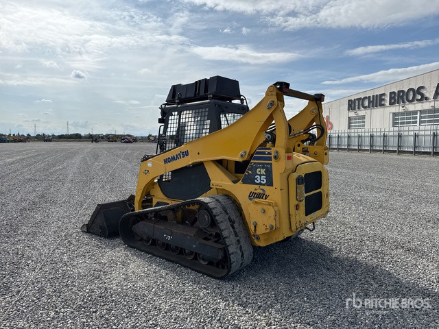 2009 Komatsu CK35 High Flow Compact Track Loader - Skridstyret minilæsser på bånd: billede 4 2009 Komatsu CK35 High Flow Compact Track Loader - Skridstyret minilæsser på bånd: billede 4