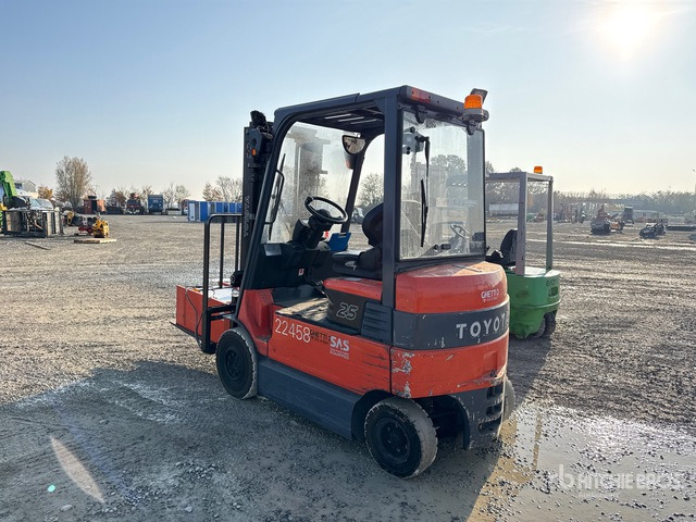 2009 Toyota 7FBMF25 Electric Forklift - El gaffeltruck: billede 2 2009 Toyota 7FBMF25 Electric Forklift - El gaffeltruck: billede 2