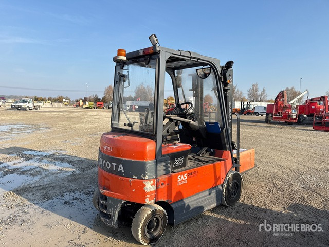 2009 Toyota 7FBMF25 Electric Forklift - El gaffeltruck: billede 3 2009 Toyota 7FBMF25 Electric Forklift - El gaffeltruck: billede 3