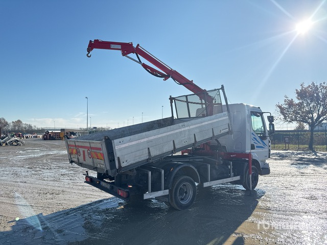 2010 Renault Midlum 220.08 1981 C.O.M.A. C330B on 4x2 Dump Truck with Crane - Tipvogn lastbil: billede 3 2010 Renault Midlum 220.08 1981 C.O.M.A. C330B on 4x2 Dump Truck with Crane - Tipvogn lastbil: billede 3
