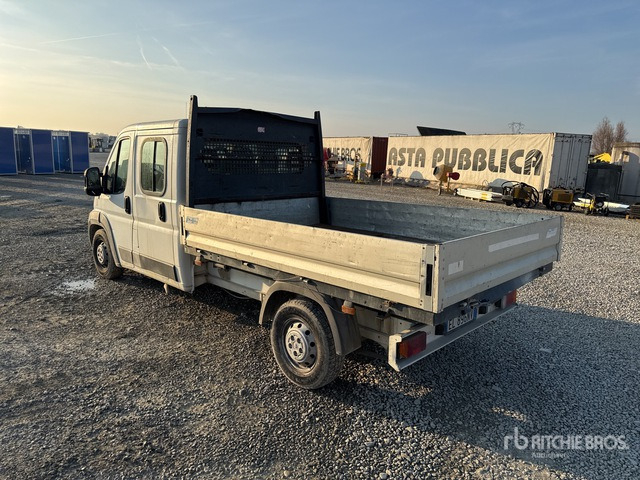 2012 Peugeot Boxer Crew Cab Flatbed Truck - Lastbil med lad: billede 2 2012 Peugeot Boxer Crew Cab Flatbed Truck - Lastbil med lad: billede 2
