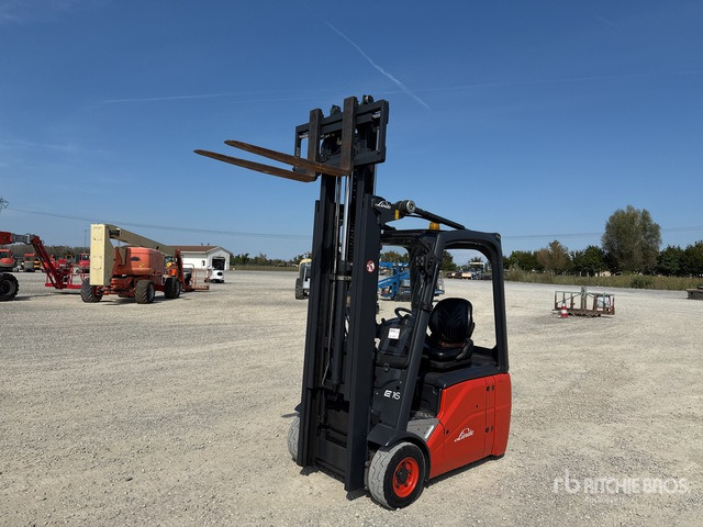 2014 Linde E16C-01 1600 kg Electric Forklift - El gaffeltruck: billede 1 2014 Linde E16C-01 1600 kg Electric Forklift - El gaffeltruck: billede 1