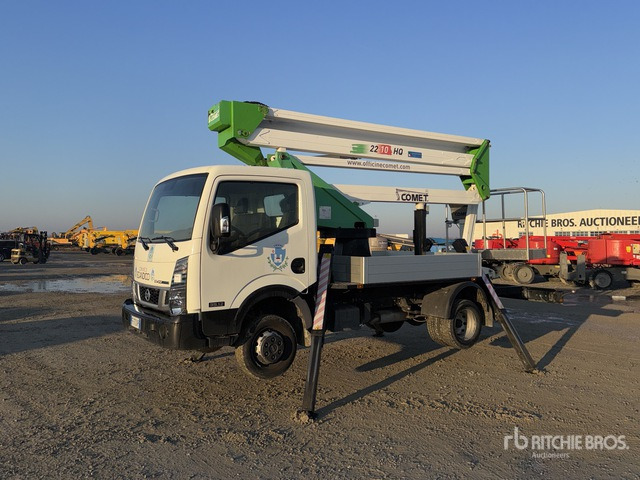 2016 Nissan Cabstar 35.12 2016 Comet 77FT00005 21 m on Bucket Truck - Lastbil med mandskabslift: billede 1 2016 Nissan Cabstar 35.12 2016 Comet 77FT00005 21 m on Bucket Truck - Lastbil med mandskabslift: billede 1