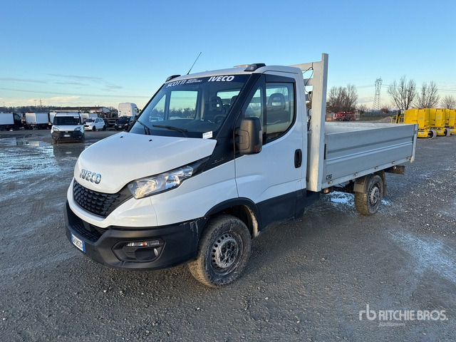 2020 Iveco Daily 35S14 4x2 Flatbed Truck - Lastbil med lad: billede 1 2020 Iveco Daily 35S14 4x2 Flatbed Truck - Lastbil med lad: billede 1