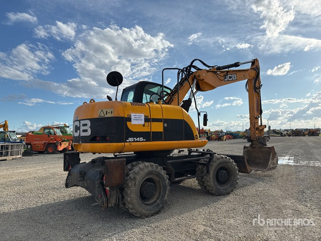 JCB JS145W Wheel Excavator - Hjulgravemaskine: billede 4 JCB JS145W Wheel Excavator - Hjulgravemaskine: billede 4
