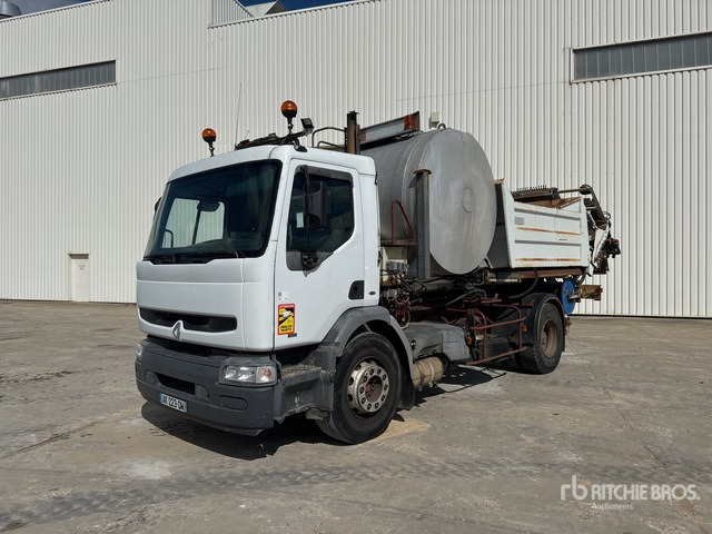 1998 Renault Premium 260 4x2 Camion Ampliroll Avec Bi Re ... Roll-Off Truck - Lastbil kroghejs: billede 2 1998 Renault Premium 260 4x2 Camion Ampliroll Avec Bi Re ... Roll-Off Truck - Lastbil kroghejs: billede 2