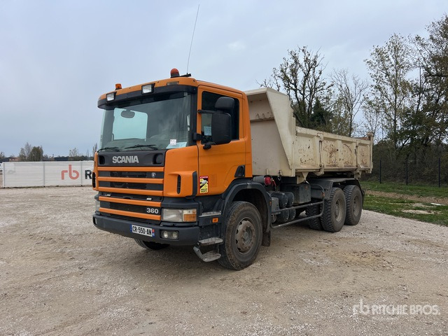 1999 Scania 360 6x4 Camion Benne 6x4 T/A Dump Truck - Tipvogn lastbil: billede 1 1999 Scania 360 6x4 Camion Benne 6x4 T/A Dump Truck - Tipvogn lastbil: billede 1