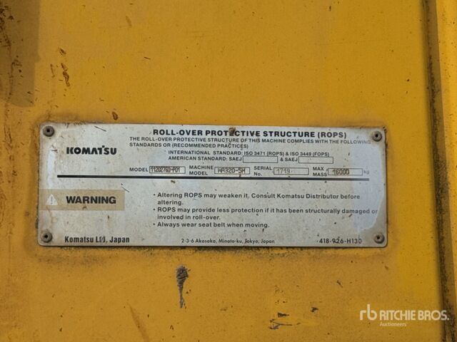 2004 Komatsu WA320-5H Chargeuse Sur Pneus Wheel Loader - Gummihjulslæsser: billede 2 2004 Komatsu WA320-5H Chargeuse Sur Pneus Wheel Loader - Gummihjulslæsser: billede 2
