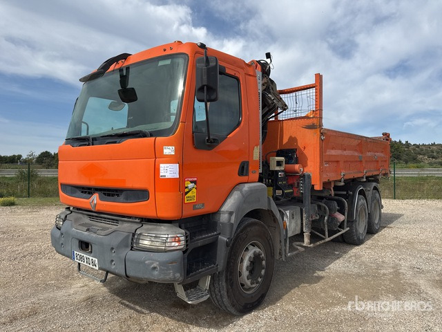 2004 Renault Kerax 420 dci 2003 Palfinger PK15500 5500 kg ... Dump Truck with Crane - Tipvogn lastbil, Lastbil med kran: billede 1 2004 Renault Kerax 420 dci 2003 Palfinger PK15500 5500 kg ... Dump Truck with Crane - Tipvogn lastbil, Lastbil med kran: billede 1