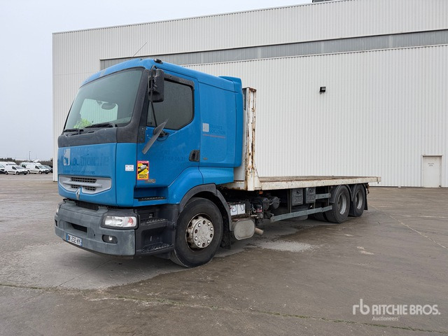 2005 Renault Premium 420Dci 6x2 Camion Plateau 6x2 Flatbed Truck - Lastbil med lad: billede 1 2005 Renault Premium 420Dci 6x2 Camion Plateau 6x2 Flatbed Truck - Lastbil med lad: billede 1