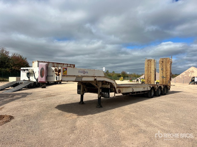 2008 Castera 3SS34T Remorque Porte-Engins 3 Essieux ... Lowboy Trailer - Nedbygget platform sættevogn: billede 2 2008 Castera 3SS34T Remorque Porte-Engins 3 Essieux ... Lowboy Trailer - Nedbygget platform sættevogn: billede 2