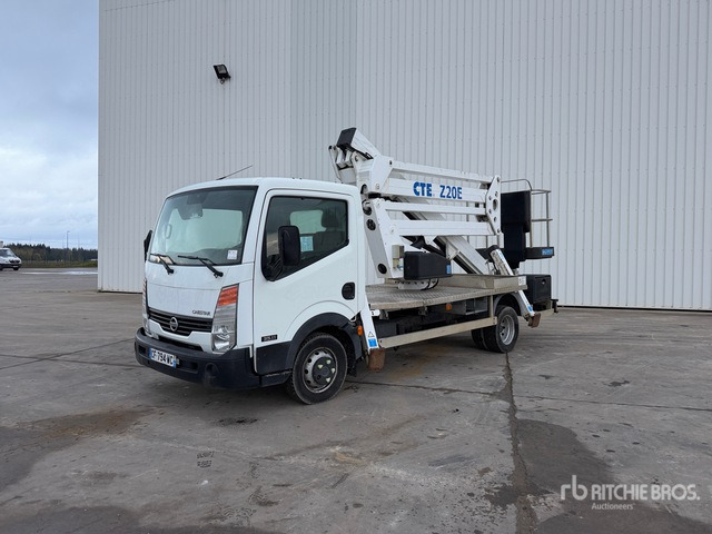 2008 Nissan Cabstar 35.11 2008 Sequani Z20E 20 m on Camio ... Bucket Truck - Lastbil med mandskabslift: billede 1 2008 Nissan Cabstar 35.11 2008 Sequani Z20E 20 m on Camio ... Bucket Truck - Lastbil med mandskabslift: billede 1