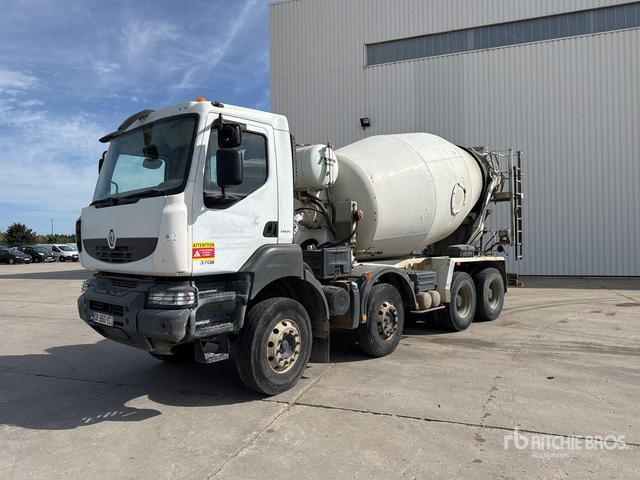 2008 Renault Kerax 370DXi 8x4 Camion Malaxeur Mixer Truck - Betonbil: billede 2 2008 Renault Kerax 370DXi 8x4 Camion Malaxeur Mixer Truck - Betonbil: billede 2