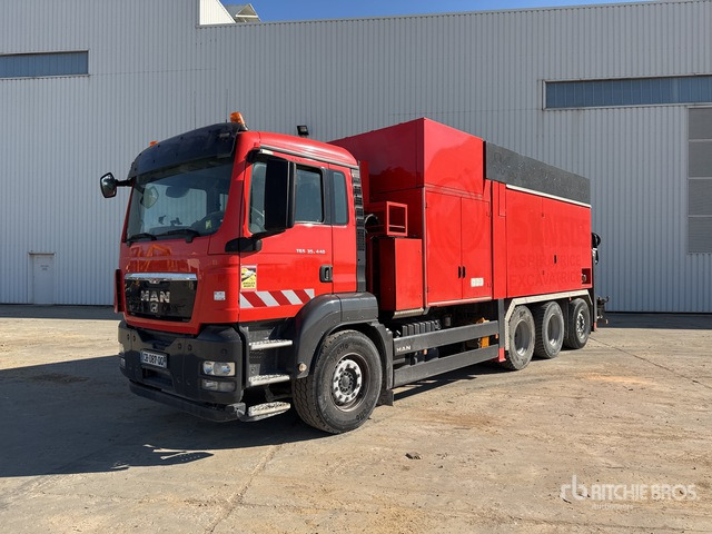2012 MAN TGS35.440 2011 MTS SB299 on Camion Aspira ... Vacuum Excavator Truck - Slamsugemaskine: billede 2 2012 MAN TGS35.440 2011 MTS SB299 on Camion Aspira ... Vacuum Excavator Truck - Slamsugemaskine: billede 2