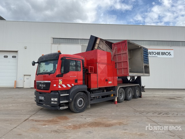 2012 MAN TGS35.440 2011 MTS SB299 on Camion Aspira ... Vacuum Excavator Truck - Slamsugemaskine: billede 3 2012 MAN TGS35.440 2011 MTS SB299 on Camion Aspira ... Vacuum Excavator Truck - Slamsugemaskine: billede 3