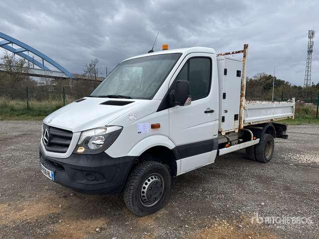 2014 Mercedes-Benz 513 sprinter 4x4 Camion Benne Dump Truck: Light Duty - Tipvogn lastbil: billede 1 2014 Mercedes-Benz 513 sprinter 4x4 Camion Benne Dump Truck: Light Duty - Tipvogn lastbil: billede 1
