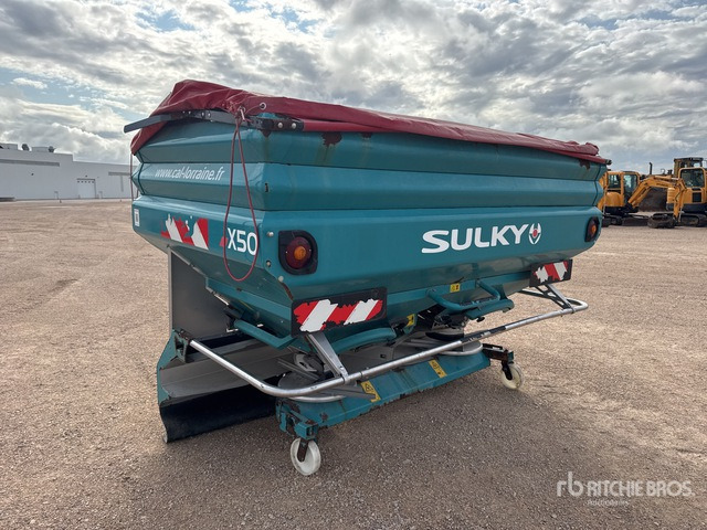 2014 Sulky X50WPB 44 m 3-Point 4000 L Epandeur A ... Fertilizer Spreader - Gødningsspreder: billede 4 2014 Sulky X50WPB 44 m 3-Point 4000 L Epandeur A ... Fertilizer Spreader - Gødningsspreder: billede 4