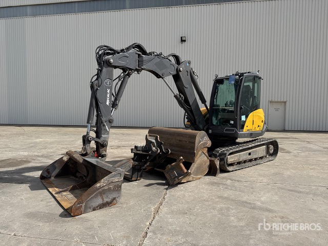 2021 Mecalac 10 MCR Midi-Pelle Tracked Excavator - Bæltegravemaskine: billede 2 2021 Mecalac 10 MCR Midi-Pelle Tracked Excavator - Bæltegravemaskine: billede 2