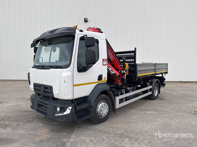 2024 Renault D210 2022 Fassi F90B 1.22E Dynamic 3 ... Dump Truck with Crane - Tipvogn lastbil, Lastbil med kran: billede 1 2024 Renault D210 2022 Fassi F90B 1.22E Dynamic 3 ... Dump Truck with Crane - Tipvogn lastbil, Lastbil med kran: billede 1