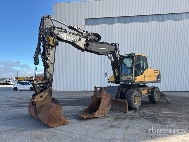 Volvo EW180 Pelle hydraulique sur roues - Hjulgravemaskine: billede 2 Volvo EW180 Pelle hydraulique sur roues - Hjulgravemaskine: billede 2