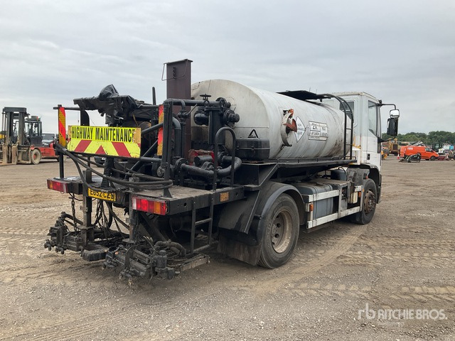 2002 Iveco Tector 4x2 Asphalt Distributor Truck - Emulsionssprøjte: billede 4 2002 Iveco Tector 4x2 Asphalt Distributor Truck - Emulsionssprøjte: billede 4