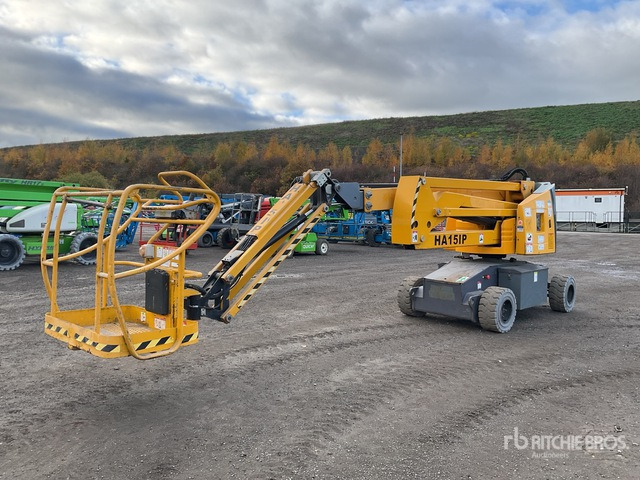 2012 Haulotte HA15IP 2WD Electric Articulating Boom Lift - Bomlift: billede 1 2012 Haulotte HA15IP 2WD Electric Articulating Boom Lift - Bomlift: billede 1