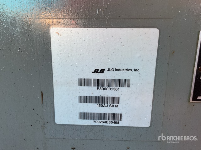 2013 JLG 450AJ 4WD Diesel Articulating Boom Lift - Bomlift: billede 3 2013 JLG 450AJ 4WD Diesel Articulating Boom Lift - Bomlift: billede 3