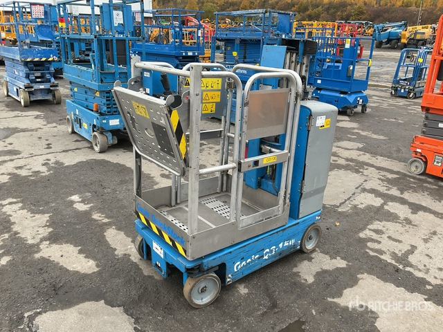 2014 Genie QS15 Vertical Mast Lift - Søjlelift: billede 1 2014 Genie QS15 Vertical Mast Lift - Søjlelift: billede 1