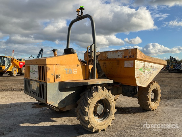 2014 Terex TA6 6 ton 4x4 Dumper - Mini Tipvogn: billede 3 2014 Terex TA6 6 ton 4x4 Dumper - Mini Tipvogn: billede 3