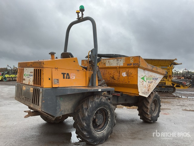 2014 Terex TA6 6 ton 4x4 Dumper - Mini Tipvogn: billede 3 2014 Terex TA6 6 ton 4x4 Dumper - Mini Tipvogn: billede 3