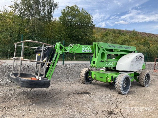 2015 Nifty HR21 4WD Hybrid Articulating Boom Lift - Bomlift: billede 2 2015 Nifty HR21 4WD Hybrid Articulating Boom Lift - Bomlift: billede 2