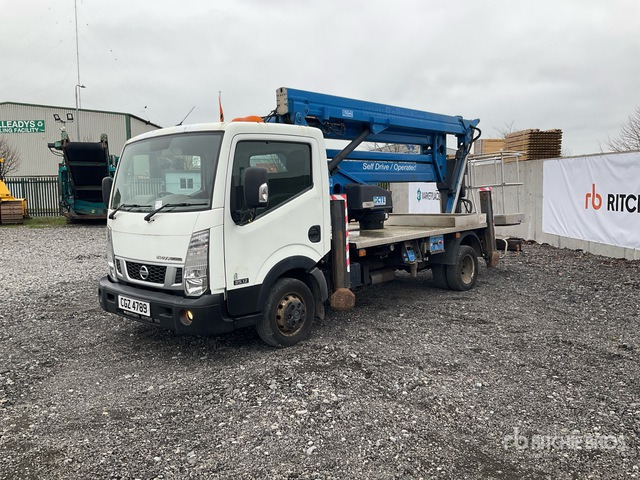 2015 Nissan Cabstar NT400 2015 CTE ZED 21.2JH 20 m on 4x2 Bucket Truck - Lastbil med mandskabslift: billede 3 2015 Nissan Cabstar NT400 2015 CTE ZED 21.2JH 20 m on 4x2 Bucket Truck - Lastbil med mandskabslift: billede 3
