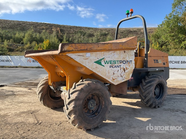 2015 Terex TA6 6 ton 4x4 Dumper - Mini Tipvogn: billede 1 2015 Terex TA6 6 ton 4x4 Dumper - Mini Tipvogn: billede 1